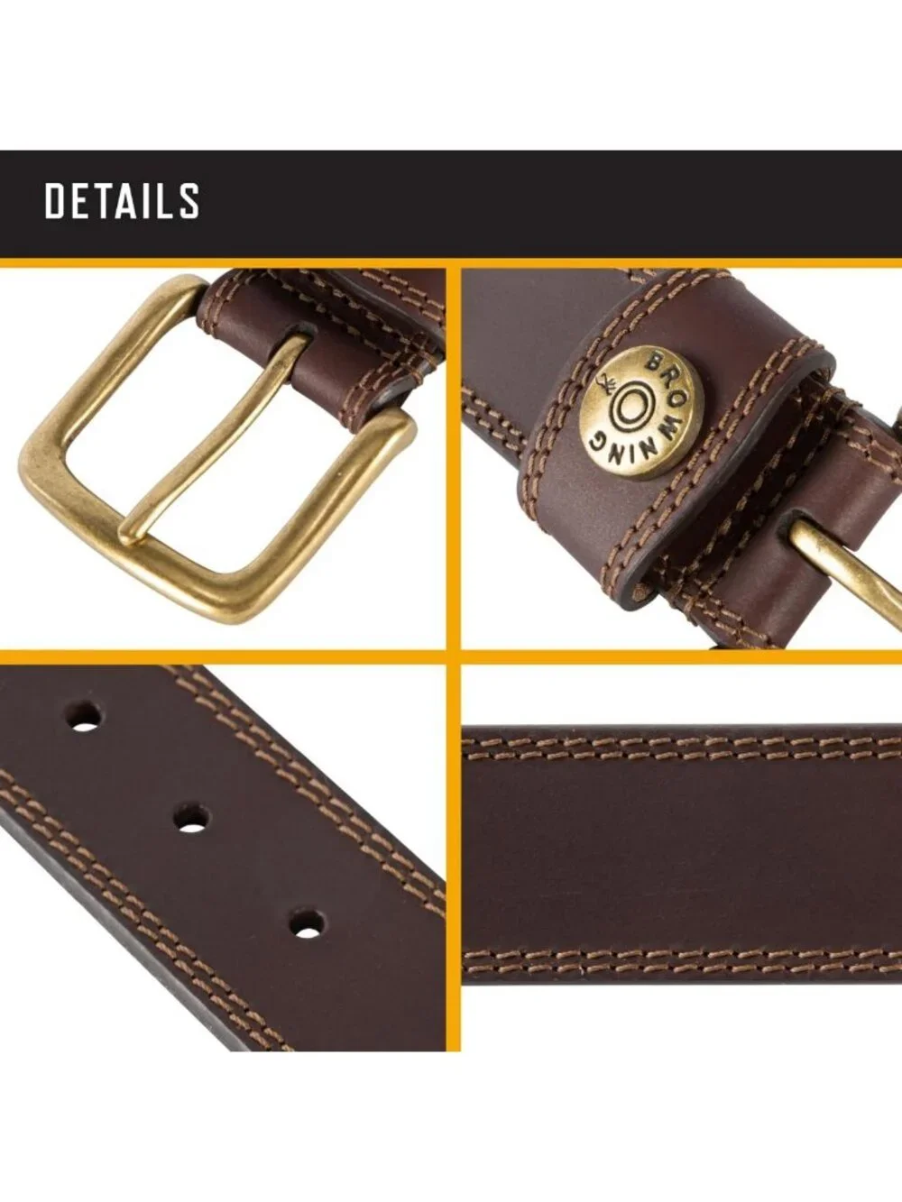 Rugged Leather Casual Belt for Men | Durable, Stylish, Versatile Accessory